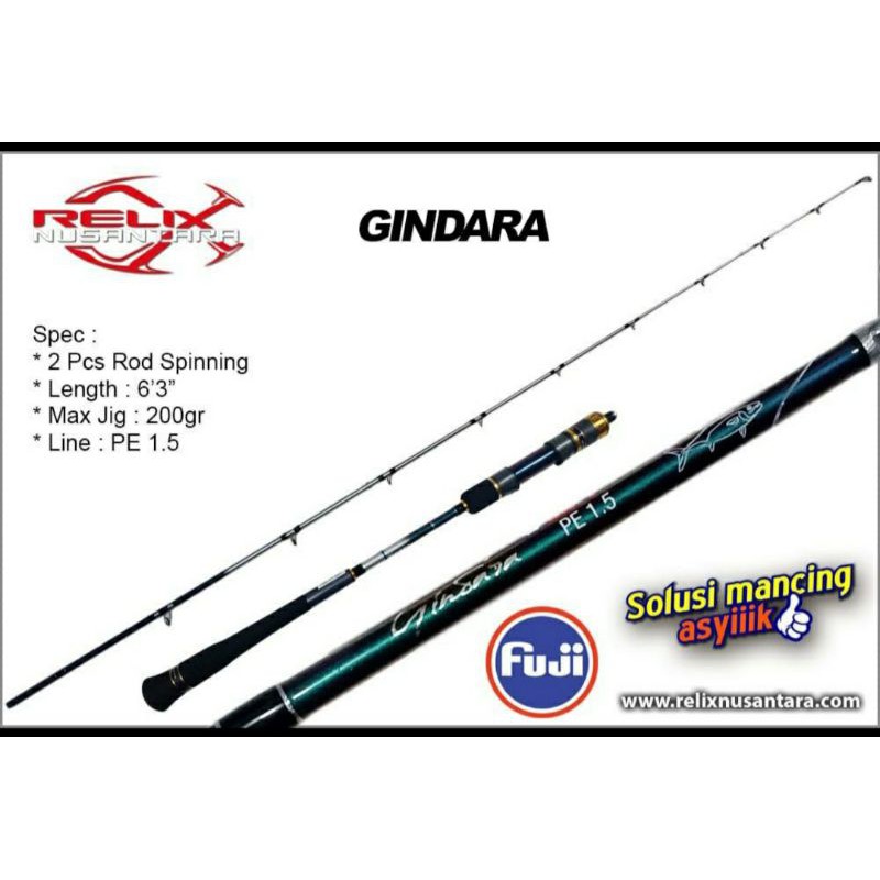 Joran Relix Nusantara Gindara Spinning PE 1.5