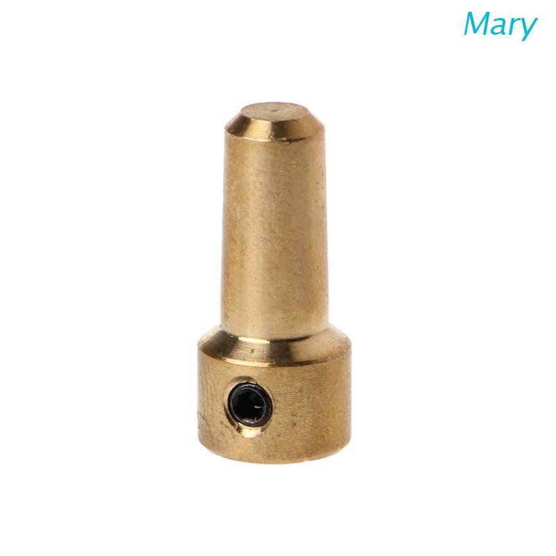 Mary JT0 Coupling Motor Shaft Coupler Clamp Fitting Bor Elektrik 3.17mm Bahan Kuningan