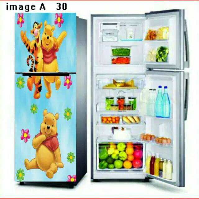 Sticker kulkas 2 pintu