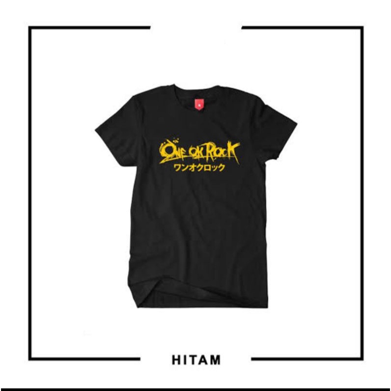 baju kaos band one ok rock/t-shirt one ok rock