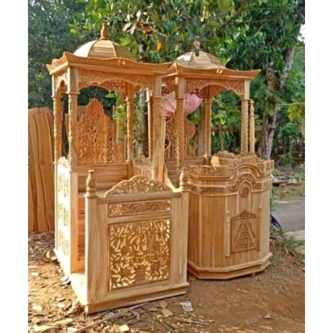 MIMBAR jati MENTAHAN