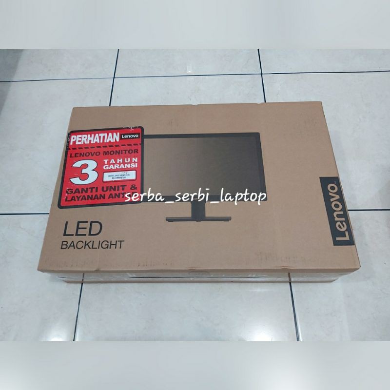 Monitor Lenovo 19inch hdmi vga garansi resmi original