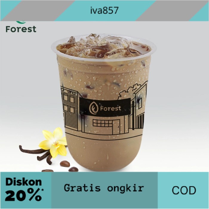 

PROMO Bubuk Minuman VANILLA COFFEE Powder 1000g - FOREST Bubble Drink - POWDR+BUBLEWRAP GRATIS ONGKIR