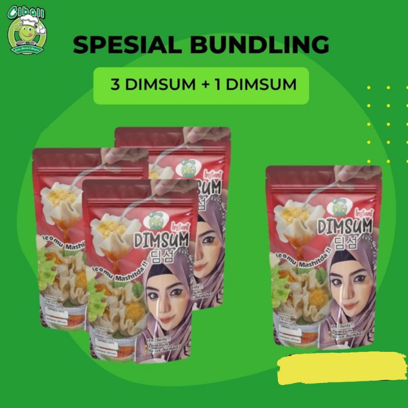 

PAKET HEMAT BUNDLING 4 PCS DIMSUM INSTAN CIBALL
