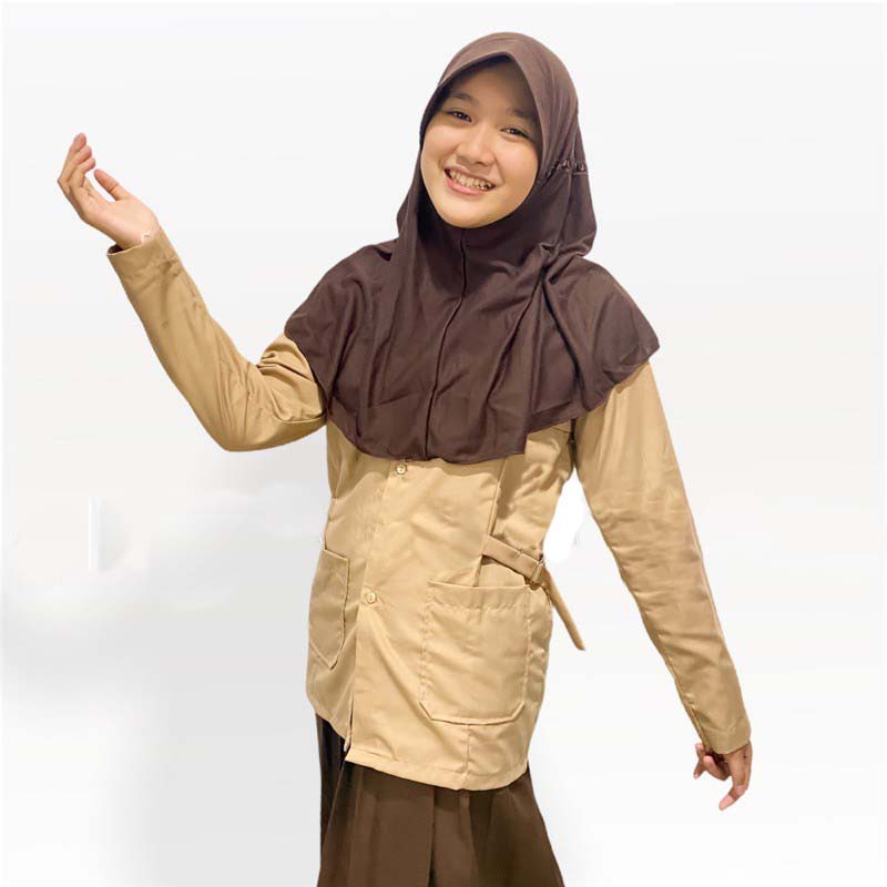 Limited Seragam Sekolah Smp Baju Sekolah Baju Pramuka Perempuan Panjang