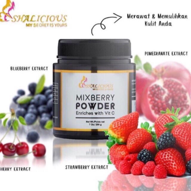 [ SHARE ] shalicious mixberry powder