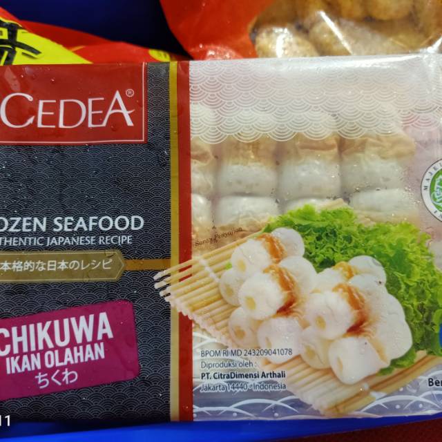 

Cwdea frozen seafood chikuwa