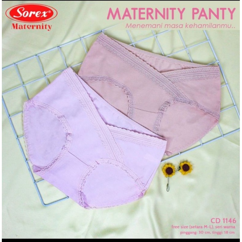 Celana dalam ibu hamil Sorex 1146 maternity panty