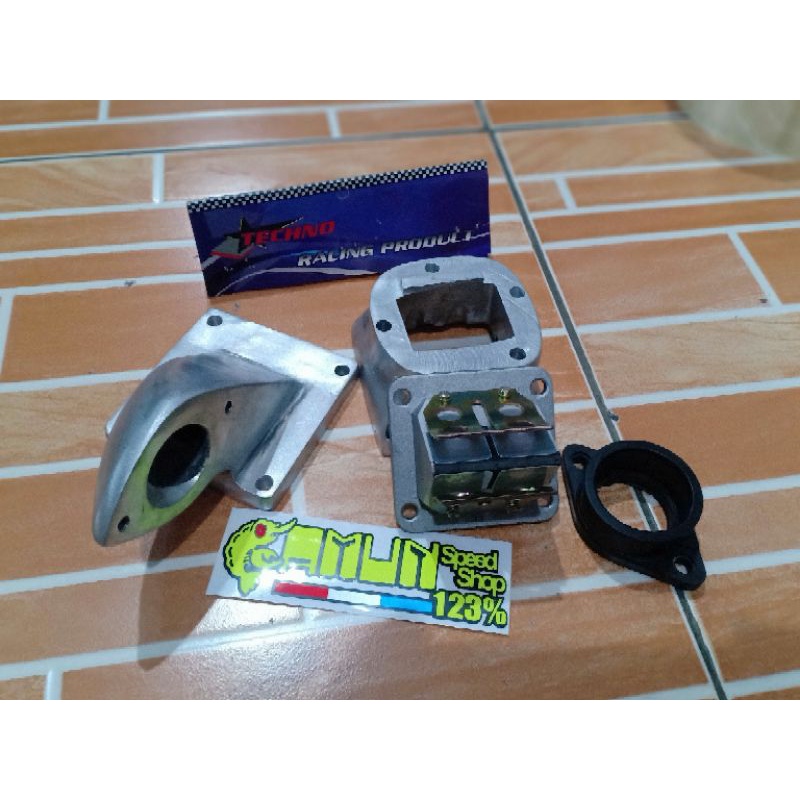 intake Techno manifold manipol manipul yamaha FIZ R FIZR kodok plus membran depan belakang intake te