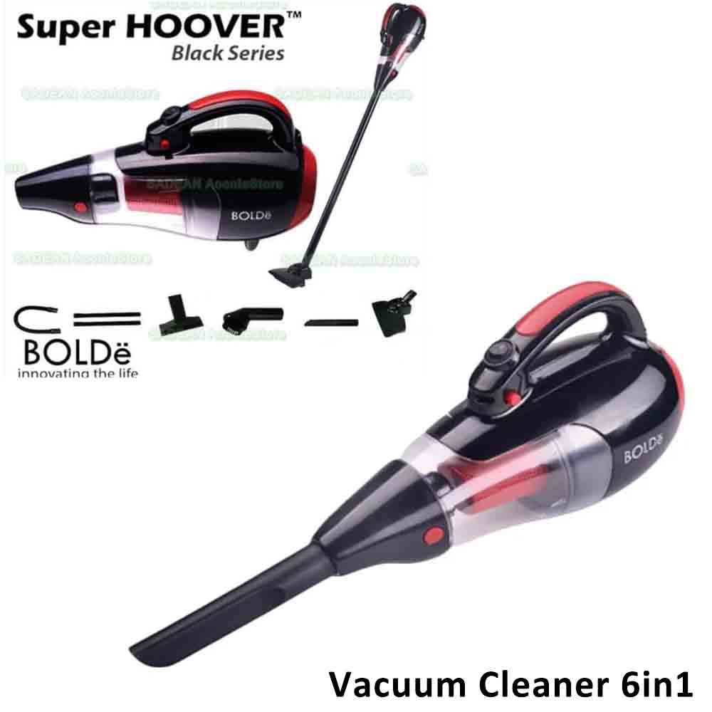 6in1 Vacuum Cleaner Bolde Vacum - Alat Pembersih Keyboard Kasur Alat Kebersihan - Garansi Resmi