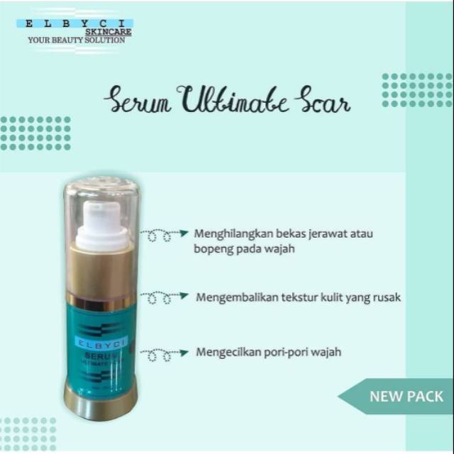 Serum ultimate scar Elbyci (serum bopeng )