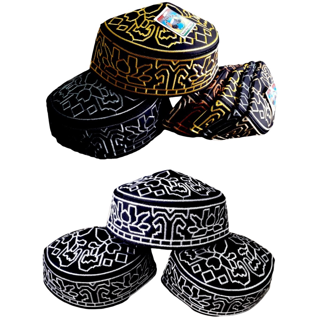 Grosir - Peci Kopiah Solmed Pakistan Musyaffa ABS07 | Peci Pakistan