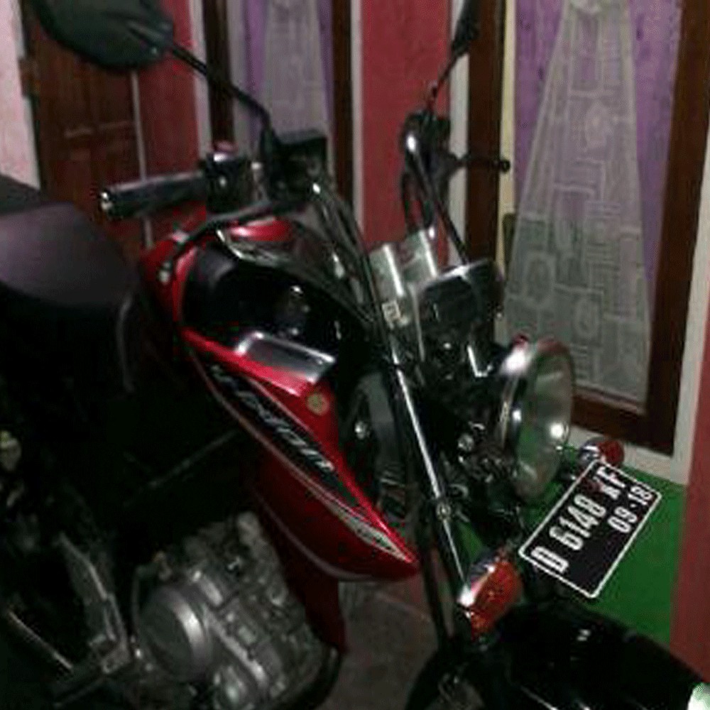 Jual Dudukan Lampu Pesek Bulat New Vixion Braket Variasi 7 Inch BONUS Stiker Merch CADEL BANDUNG Indonesia Shopee Indonesia