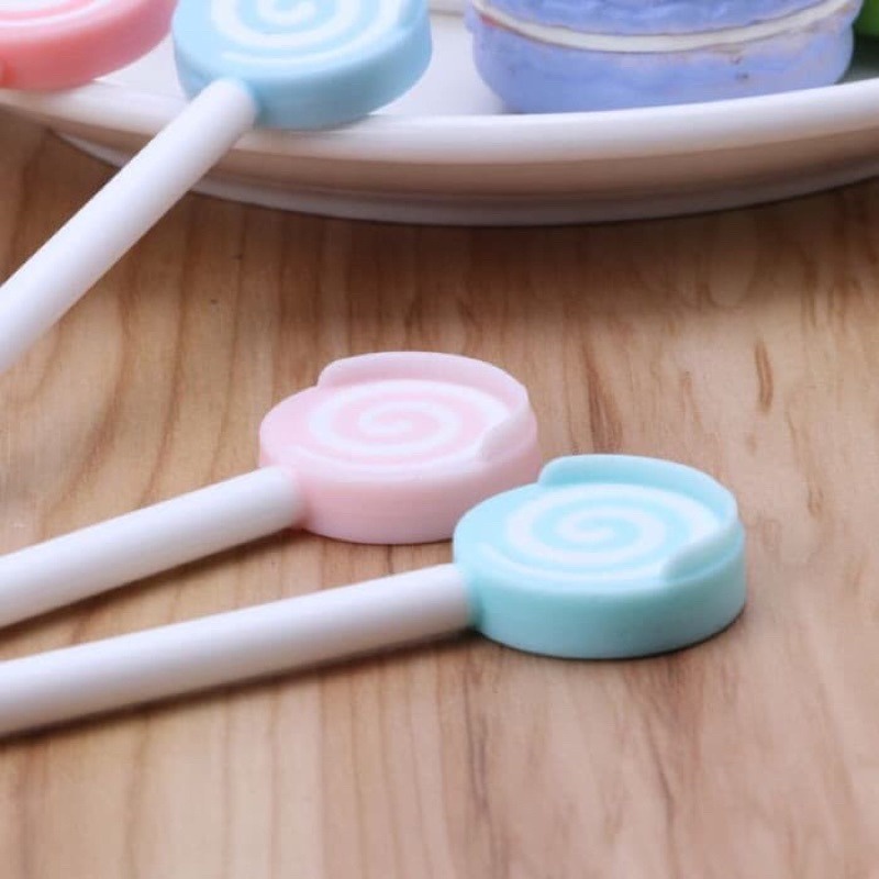 Sikat Lidah Bayi / Pembersih Lidah Bayi / Sikat Lidah model Lolipop SIKAT LIDAH BAYI LOLIPOP / PEMBERSIH LIDAH BAYI