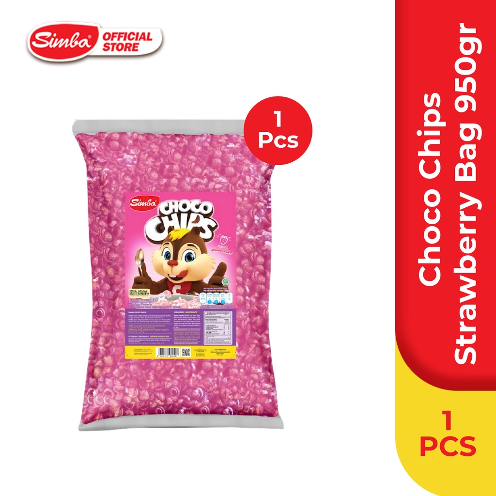 

Simba Sereal - 2 Choco Chips Strawberi Bag 950 Gr