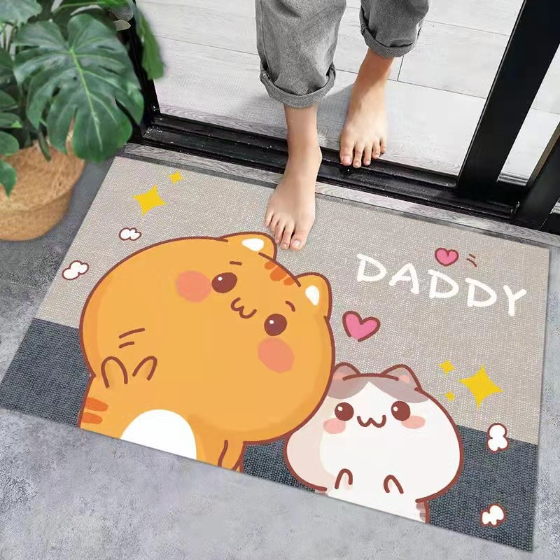 BABEE - KESET KAMAR MANDI ANTI SLIP MOTIF ANIMAL CANTIK / KESET KAKI KARAKTER / LAP KAKI KAMAR TIDUR