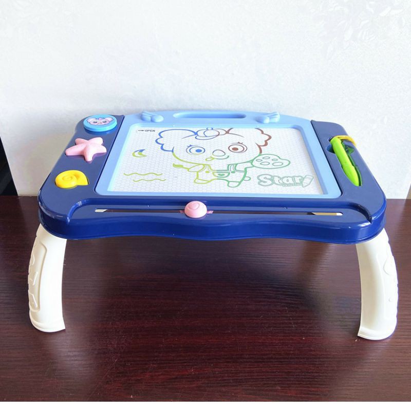 Tma / Mainan Basic Learning Table 3 in 1 Kotak Warna / Painting board / Meja Papan tulis magnetic Anak-Anak