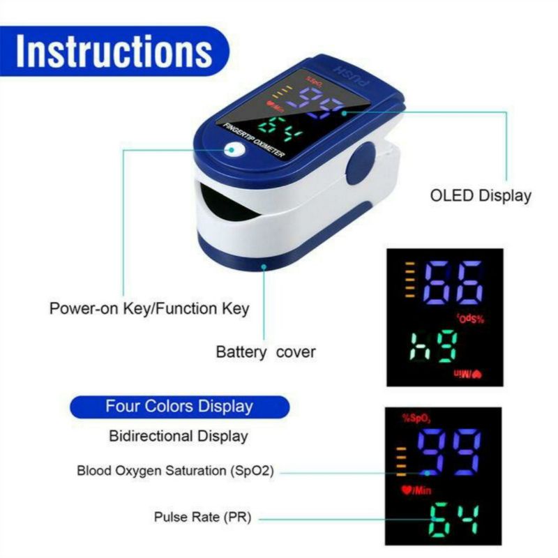 Fingertip Pulse Oximeter Lk87