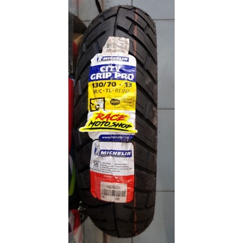 (MICHELIN) - BAN LUAR MICHELIN 130/70-13 CITY GRIP PRO BAN LUAR BELAKANG YAMAHA NMAX