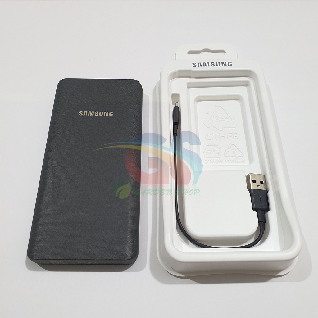 Powerbank 10000 mAh Power Bank Fast Charging/Power Bank Samsung Original with Kabel Data micro usb