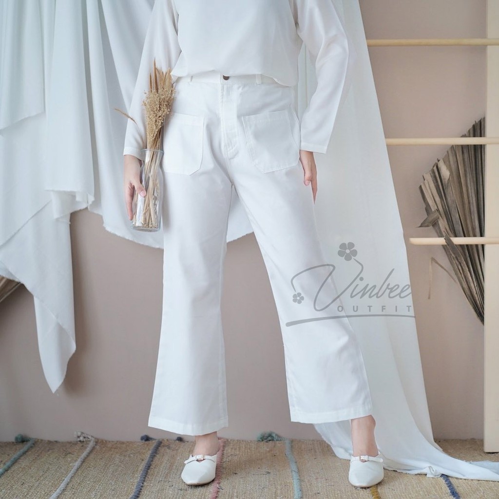 ( SALE ) AZZA PANTS CUTBRAY