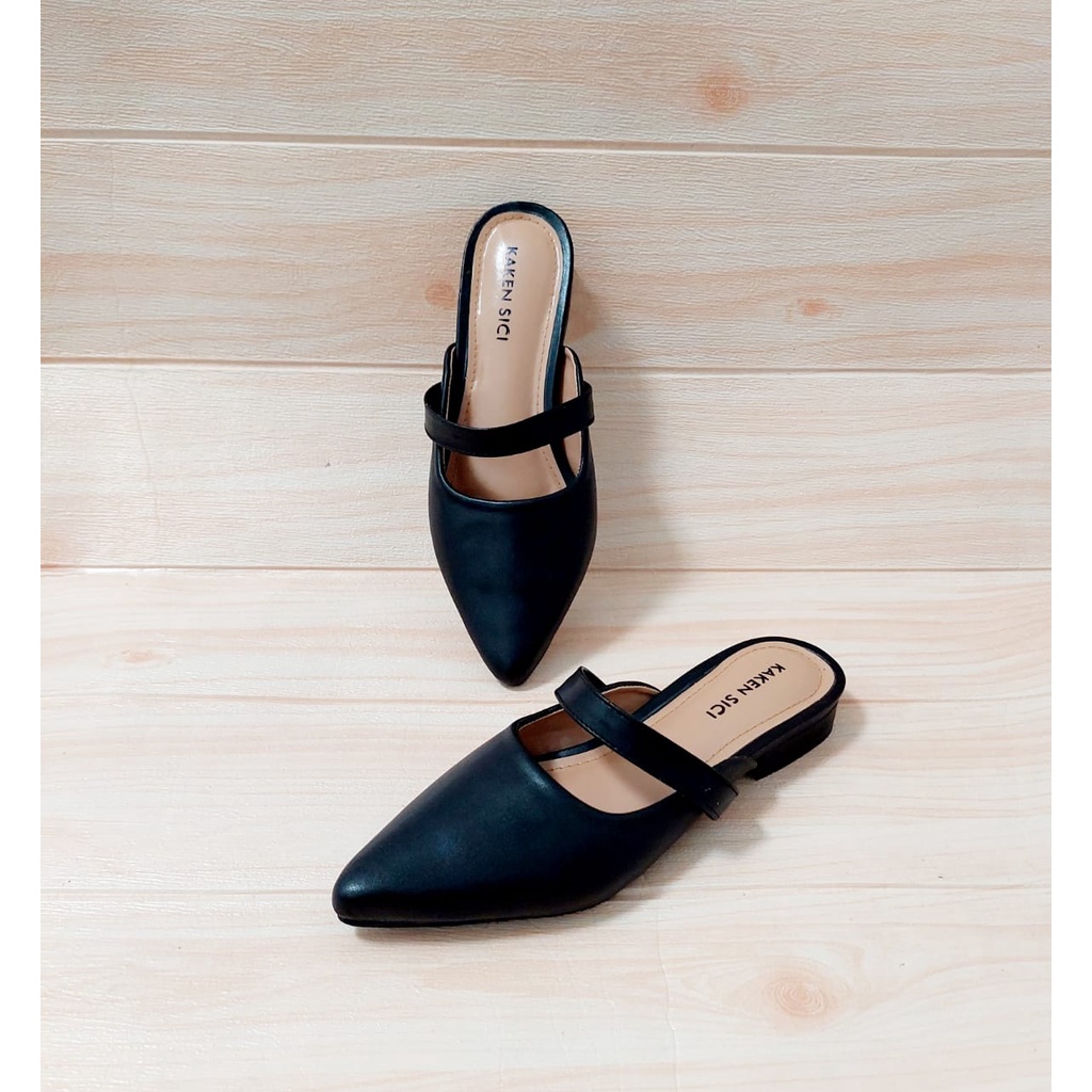 TERBARU KAKEN SICI - slowly sandal mules hak 2 cm
