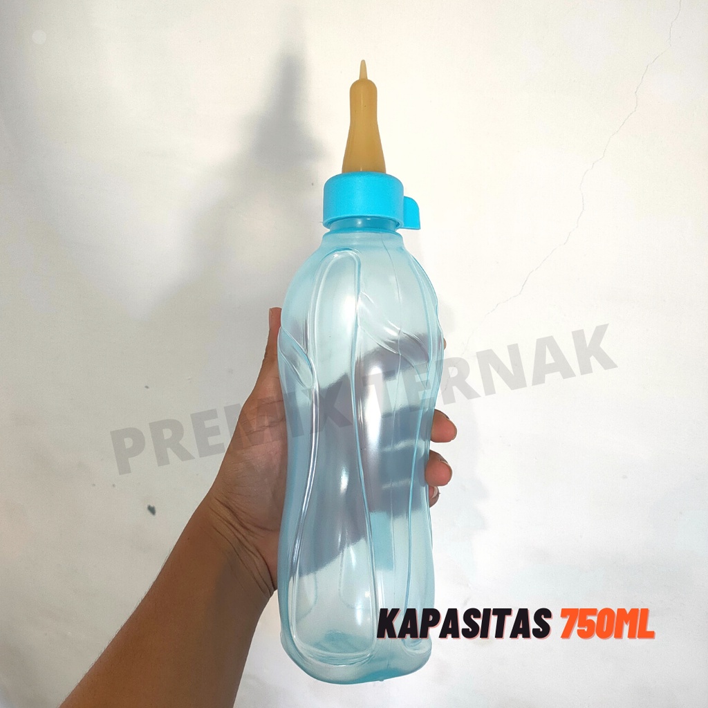 BOTOL DOT CEMPE ANAK KAMBING 1 LITER &amp; 750 ML - Dot Kambing Silikon Kuning