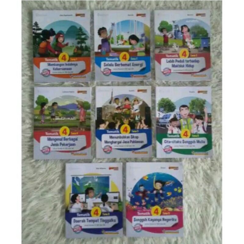 Tematik Platinum kelas 4 Tema 1,2,3,4,5,6,7,8,9 SD/MI Revisi Tiga Serangkai