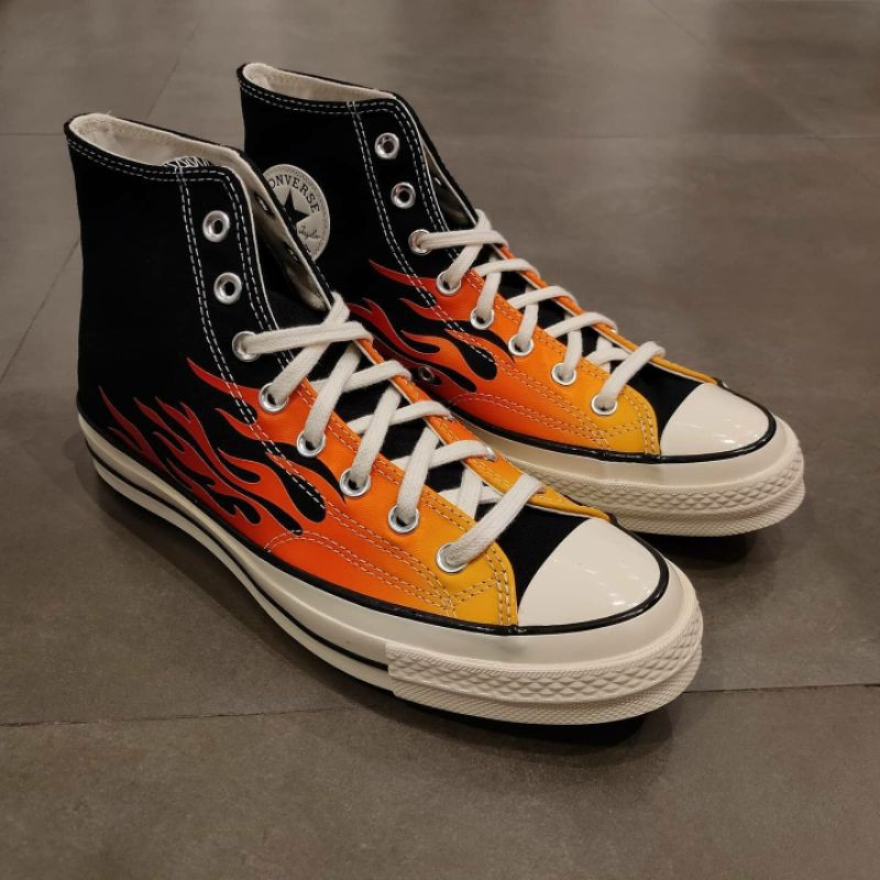 converse fire high tops