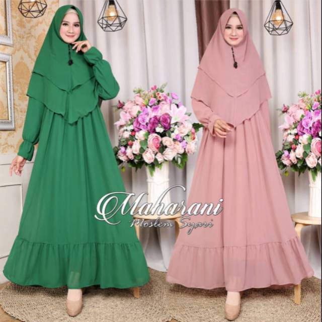 GAMIS CERUTI SET SYAR'I - ORIGINAL MAHARANI