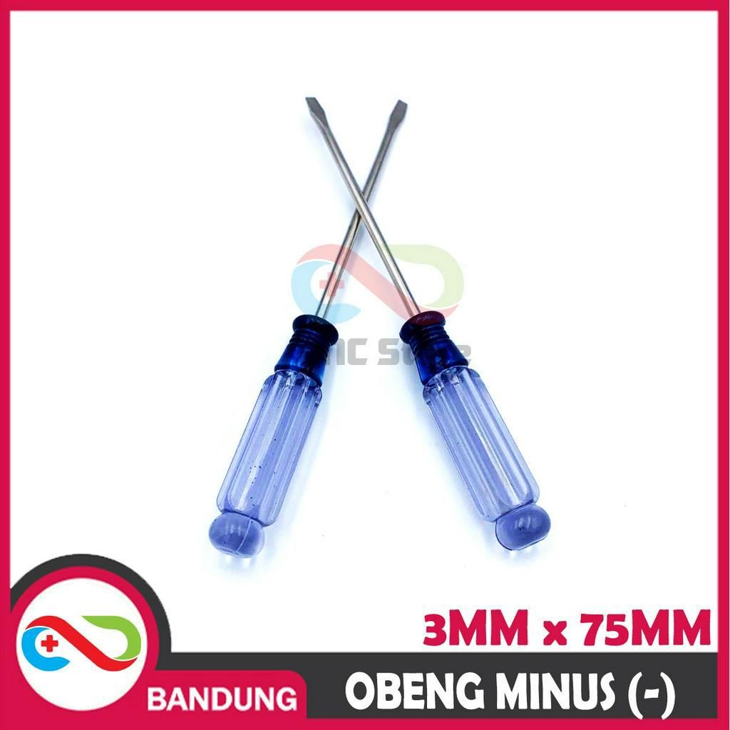 OBENG KECIL MINI 3MM 75MM MAGNET MINUS