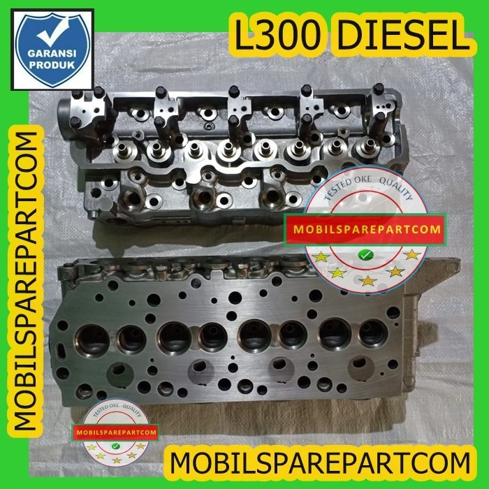 CYLINDER SILINDER HEAD DEKSEL KOP MITSUBISHI L300 DIESEL SOLAR ONLY KOSONGAN
