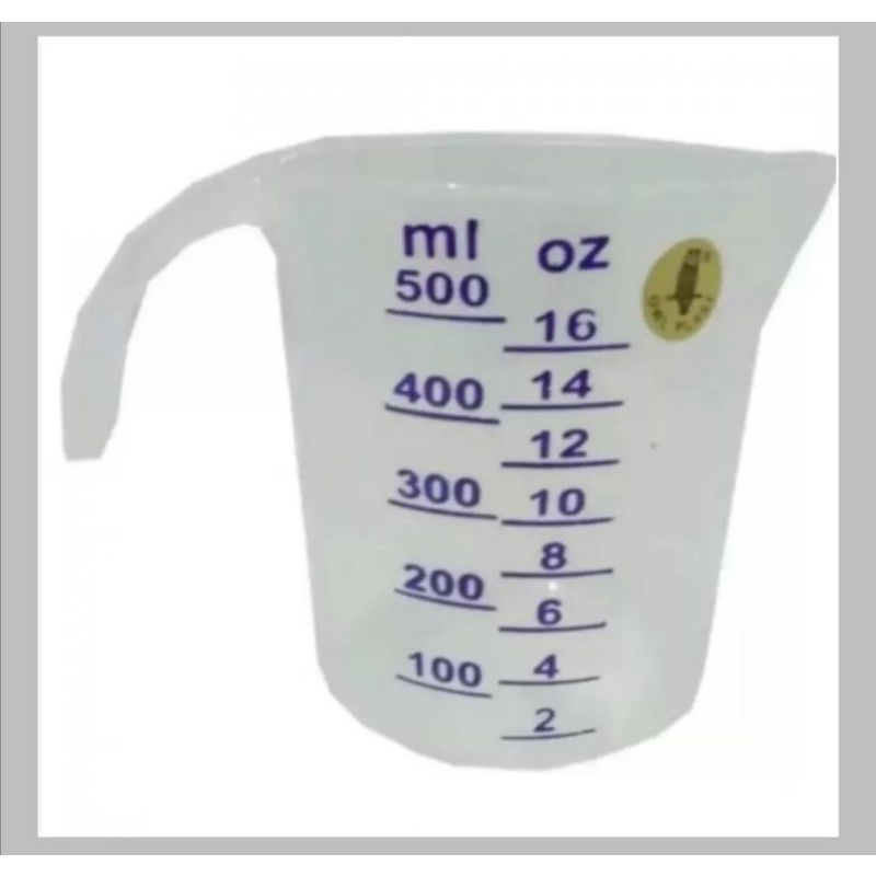 Gelas Takaran Air 500ml/Teko Takaran Air 500ml Owl