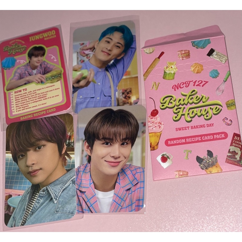 nct baker house set haechan selca mark jungwoo concept