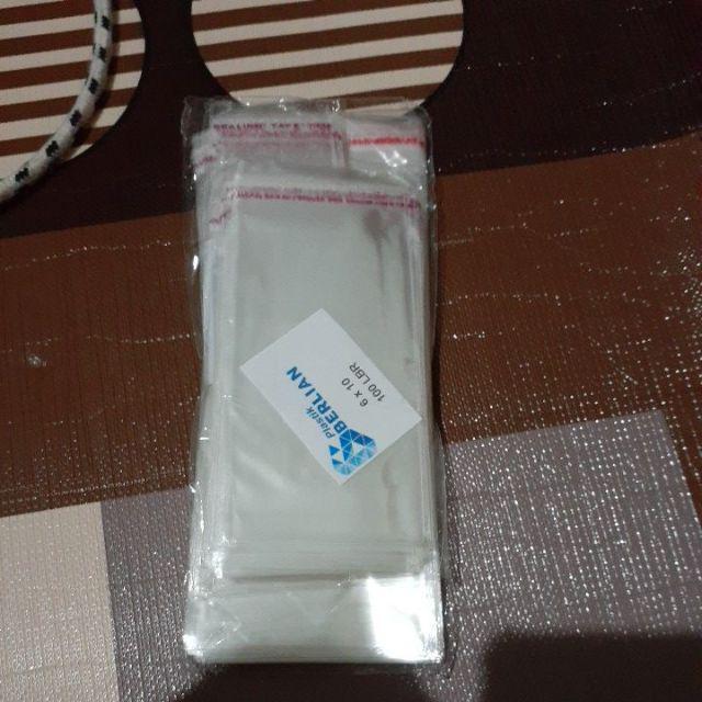 Plastik Opp Tebal 4 X 12 Cm 30 Micron (0,5) Plastik Kemasan / Plastik Accessories