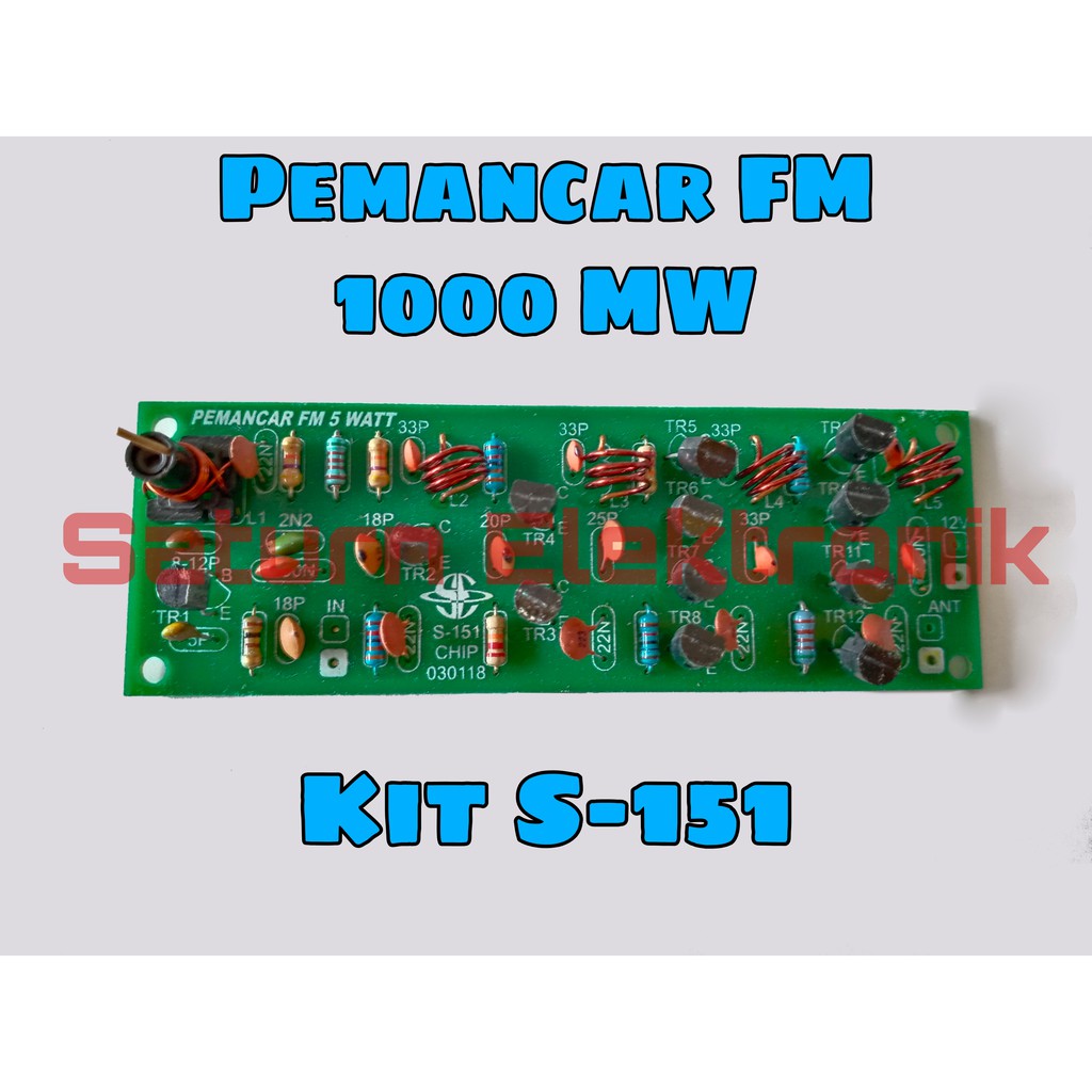 Kit Pemancar FM 1000 MW S-151