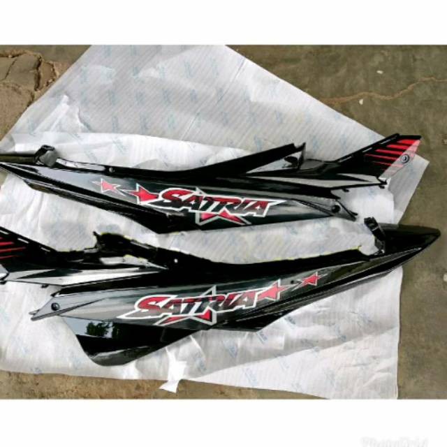 Cover body samping satria fu new 2014