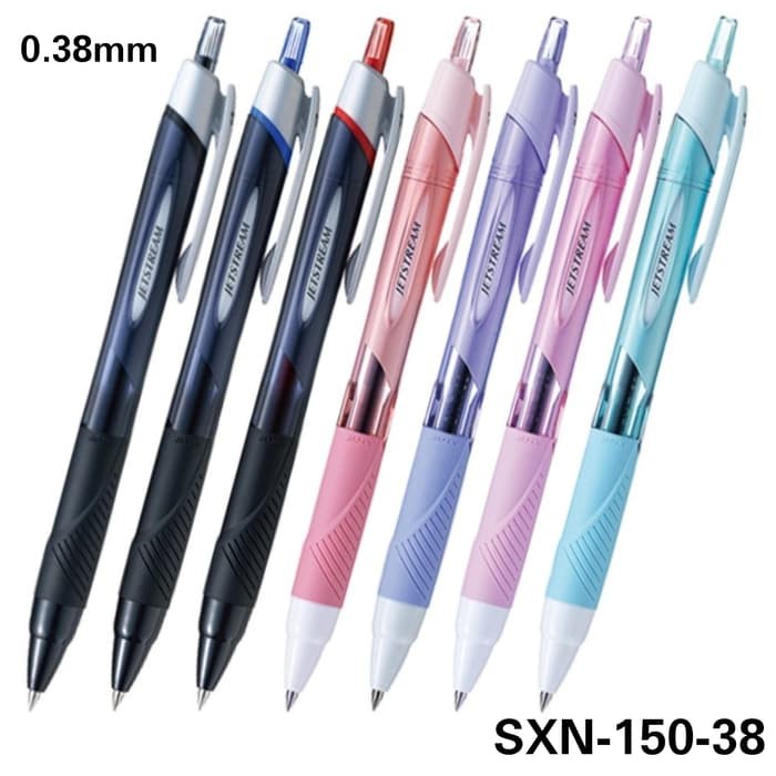 

Free Ongkir Pulpen Ngebut!! UNI JETSTREAM Standard SXN-150-38 (0,38mm) Semi Gel - Hitam Free ongkir