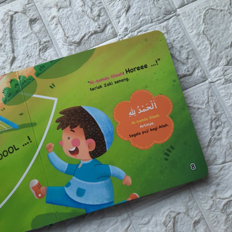 HALO BALITA : PENUNTUN MENGENAL KALIMAH THAYYIBAH (BOARDBOOK)-2