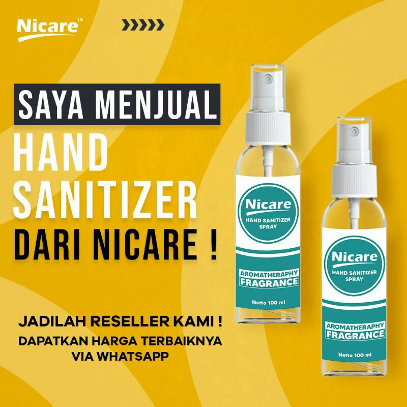 Hand sanitizer spray 100ml NICARE hand sanitizer