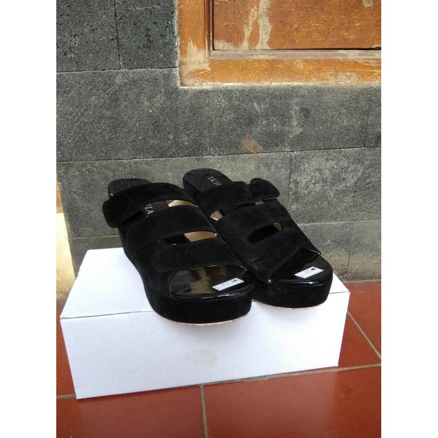 Sandal Wedges Wanita Prepet WD17
