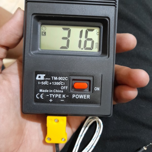 Digital Thermometer TM-902C Temperature Detector K Type Thermoco