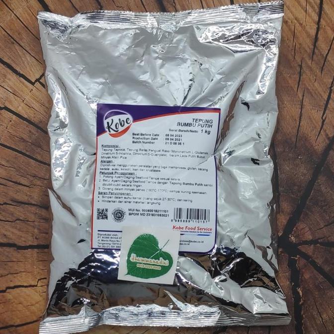 

[[COD]] Tepung Bumbu Putih Kobe 1 kg/tepung bumbu goreng TERMURAH Kode 1089