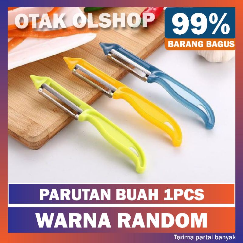 SOUVENIR 1pcs - Pisau Serut / Fruit slicer / Peeler Buah dan Sayuran Murah Aman Berkualitas