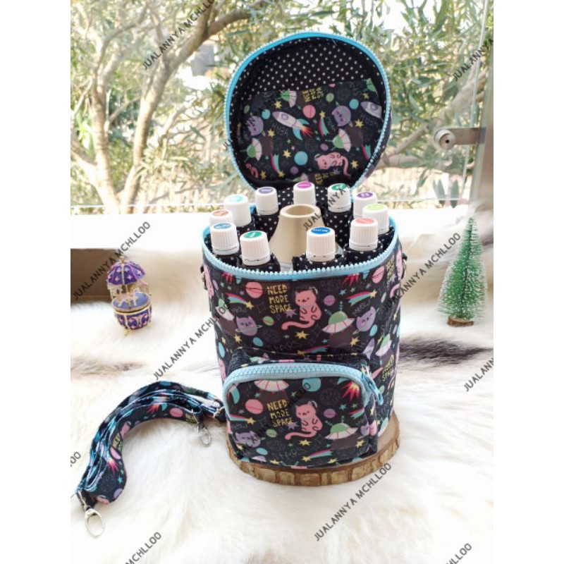 Best Seller ❗️termurah❗️ Pouch Oil Young Living Diffuser Bag Set Slot Oil Pouch 6  Travel Waterproof Tahan Air bgywwwUVV76Ej