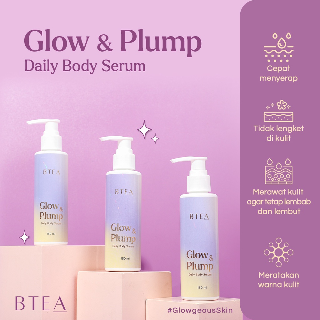 BTEA Glow &amp; Plump Daily Body Serum