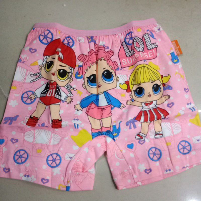 Celana Boxer anak perempuan