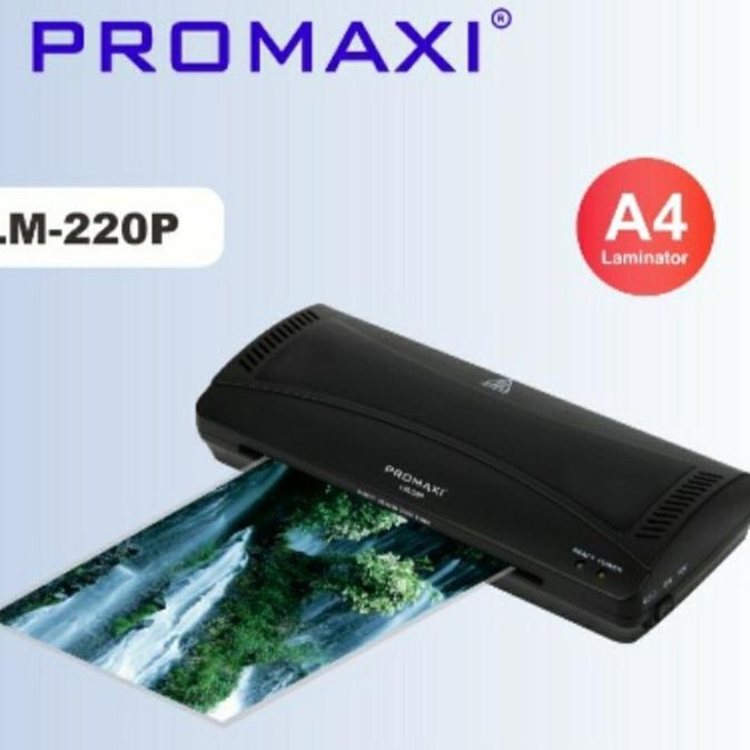 

Promaxi LM220 Mesin Laminating / Laminator Laminasi ukuran A4 F4 KTP