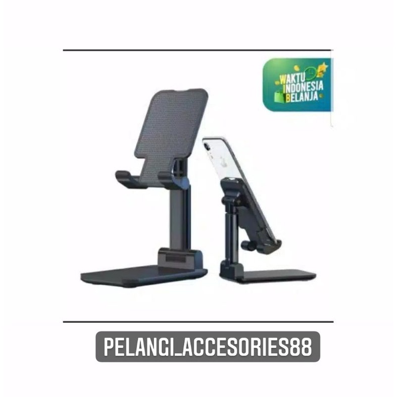 STAND HOLDER HP - HOLDER STAND HP - FOLDING DESKTOP PHONE STAND - PELANGI ACCESORIES88