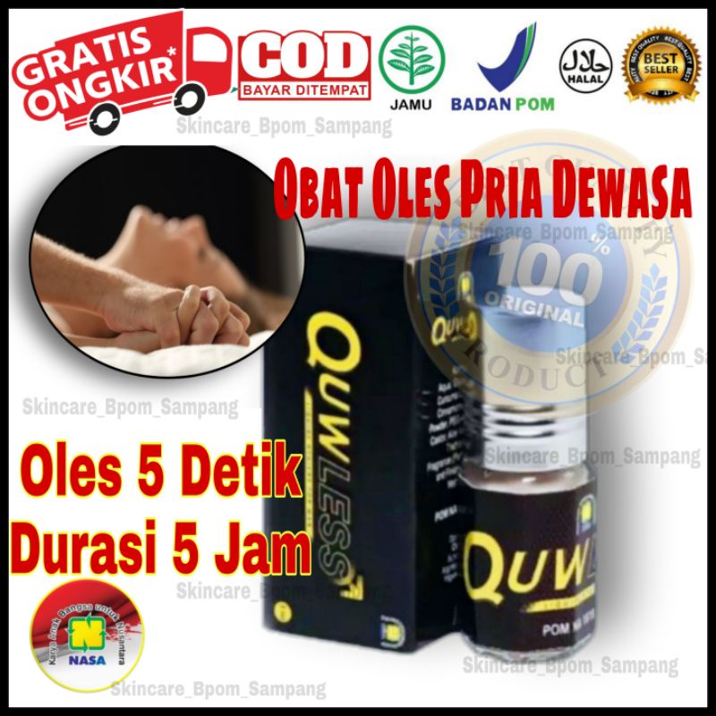 Quwless Nasa Obat Oles Pria Obat Lemah Syahwat Pria